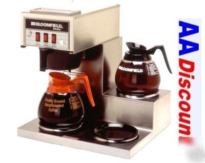 Bloomfield 3 warmer pour-over coffee brewer model 8571
