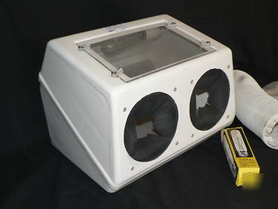 Gresco products abrasive blasting cabinet - dus-tek iv