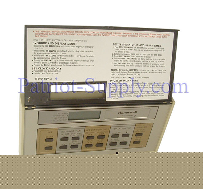 Honeywell T7300A1005 7-day programmable thermostat 