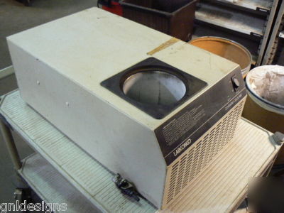 Labconco centrivap 4 liter refrigerated vapor cold trap