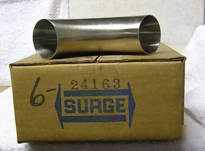 New 2 inch surge stainless steel 90Â° elbow weld-on 