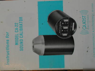 Quest aa-188 audiometric analyzer sound level meter