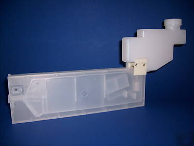 Refillable ink cartridge w/tank for permanent chip