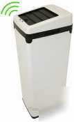 White fully touchless trashcan sx - 14 gallon