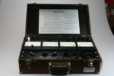 Power analyzer - a&m instruments model 5173 portable