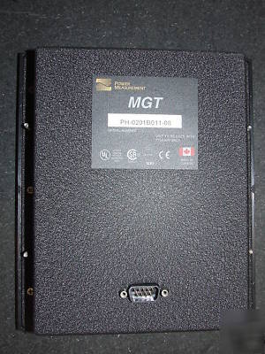 Power measurement mgt ion 7700 modular graphic terminal