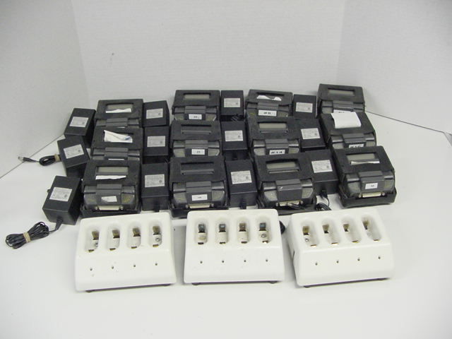 Qty 12 extech micros msp 40 mini serial printer +extras