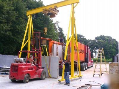 3 ton adjustable gantry crane (custom built - LS004)