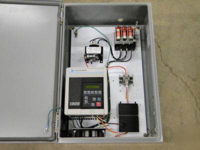 Allen bradley 1305-BA04A drive unit in nema 4 enclosure