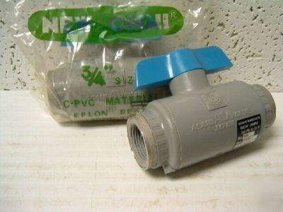 Cpvc ball valve 3/4
