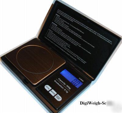 New 600 x 0.1 g 0.005 ounce digital lab scale weigh dwt