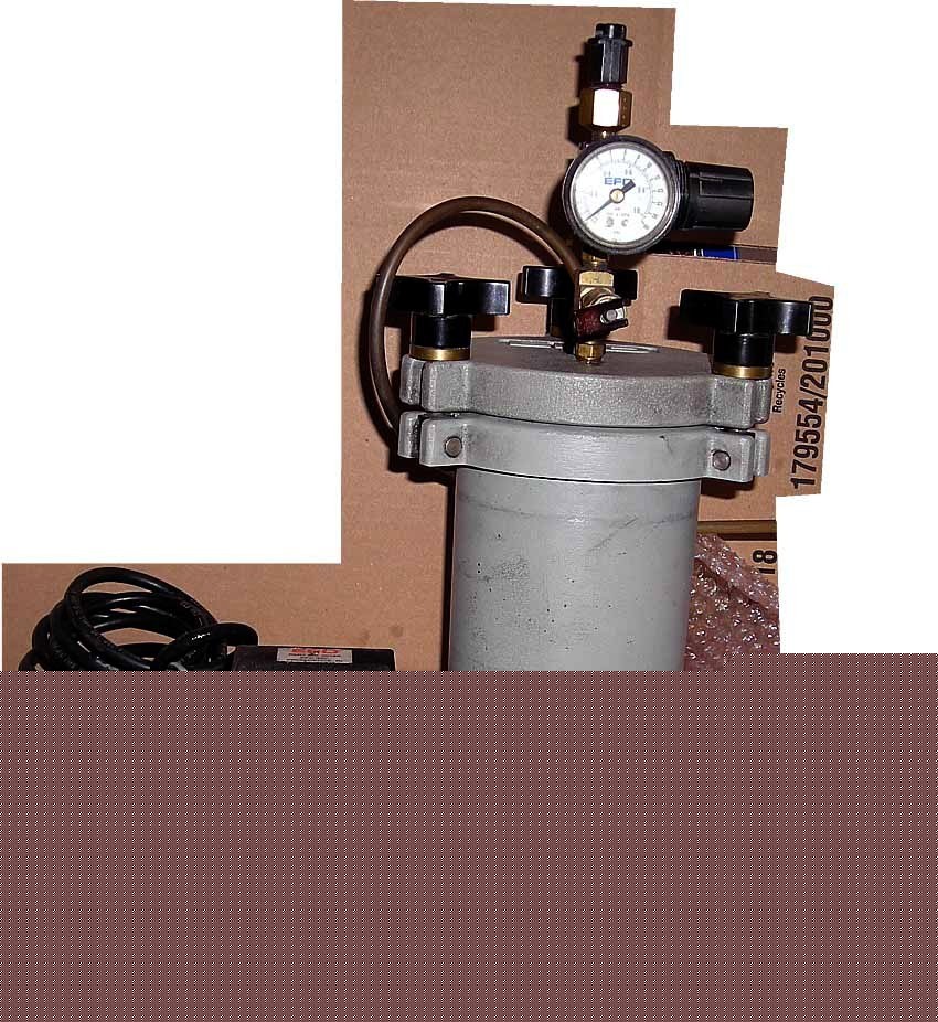 New complete efd 7040 spray system with tank and valve