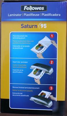 New fellowes saturn SL95 9.5 inch office laminator - 