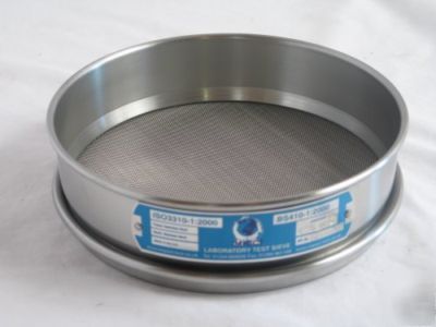 New testing sieve, impact 630UM stainless steel 8