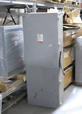 400 amp, 600 volt fusible safety switch nema 12 cabinet