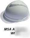 New msa advance vguard vented cap in white 