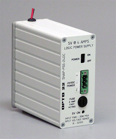Opto 22 snap-PS5-24DC snap i/o power supply 5VDC OPTO22