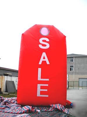 20FT/6M advertising inflatable tag sale promotion event