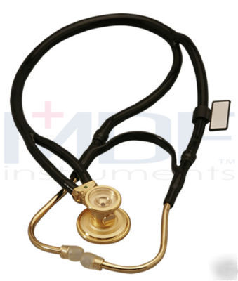 22K gold plated 2 in 1 sprague rappaport stethoscope