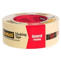 3M 2-inch by 60-yard scotch masking tape #2050 2050-2