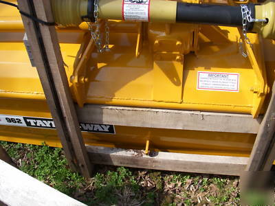 72'' taylor / pittsburgh heavy duty tiller