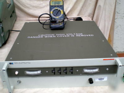 Hp/agilent 6525A high voltage power supply 4KV 50MA