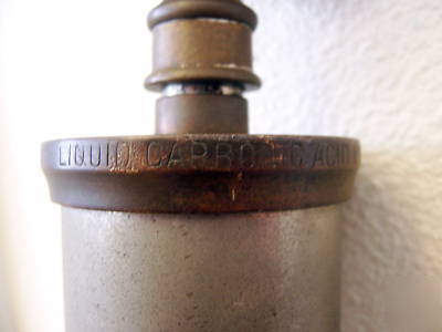 Liquid carbonic acid mfg co. 1890S soda fountain tap