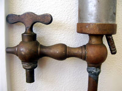 Liquid carbonic acid mfg co. 1890S soda fountain tap