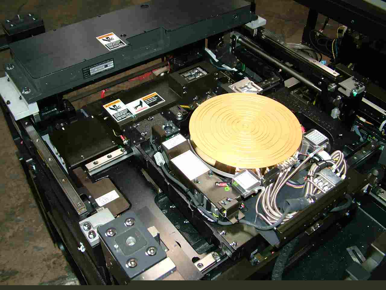 Tel p-8 wafer prober 200MM x-y stage w/drivers working