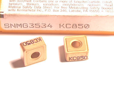 Snmg 3534 KC850 kennametal inserts