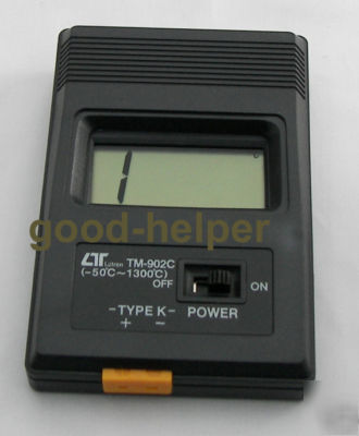 Tm 902C-digital lcd type k thermometer single input pro