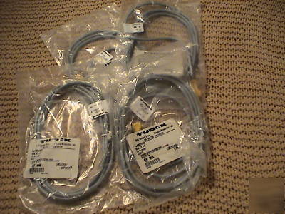 Turck eurofast wk 4T-2 dc micro cable lot 4