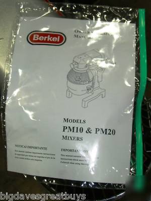 Berkel PM20 20QT mixer 