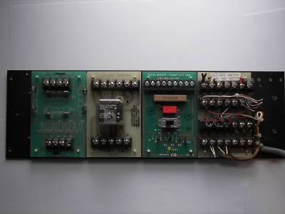 Faraday panel parts - city trip, aux rly, fuse block