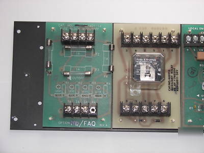 Faraday panel parts - city trip, aux rly, fuse block