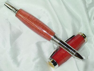 Handmade jr gentlemen pen rollerball - pink ivory