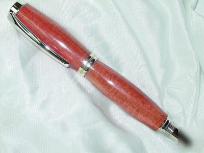 Handmade jr gentlemen pen rollerball - pink ivory