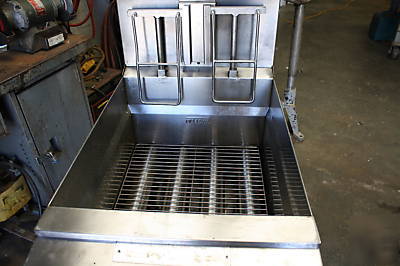 Keating 75LB deep fryer - gas - AUTOFM18SI