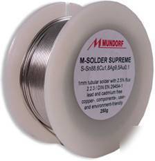 Mundorf's best supreme gold solder - 3 feet (~1 meter)