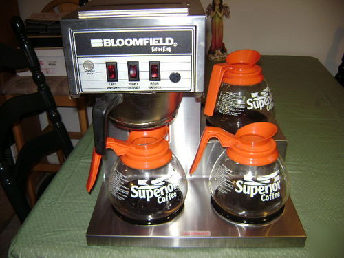 Bloomfield 3 warmer commercial coffee makerÂ 