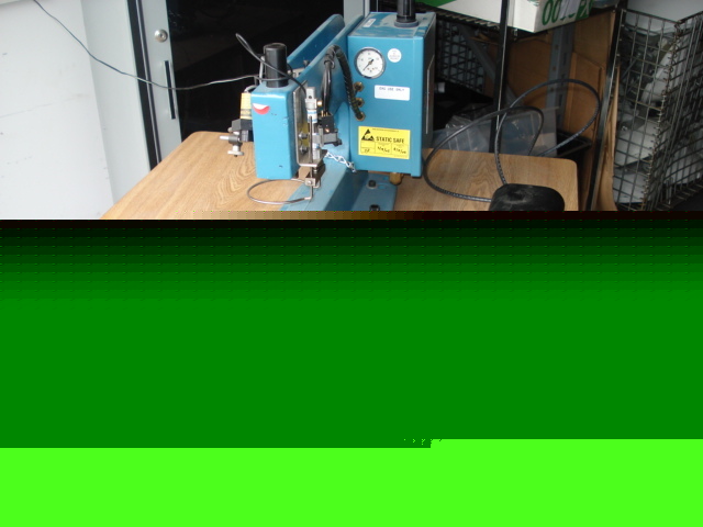 Cambridge automatic AE2000 bench staking press. 
