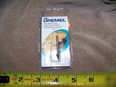 New dremel rotary file, burr 125 cone shape in package