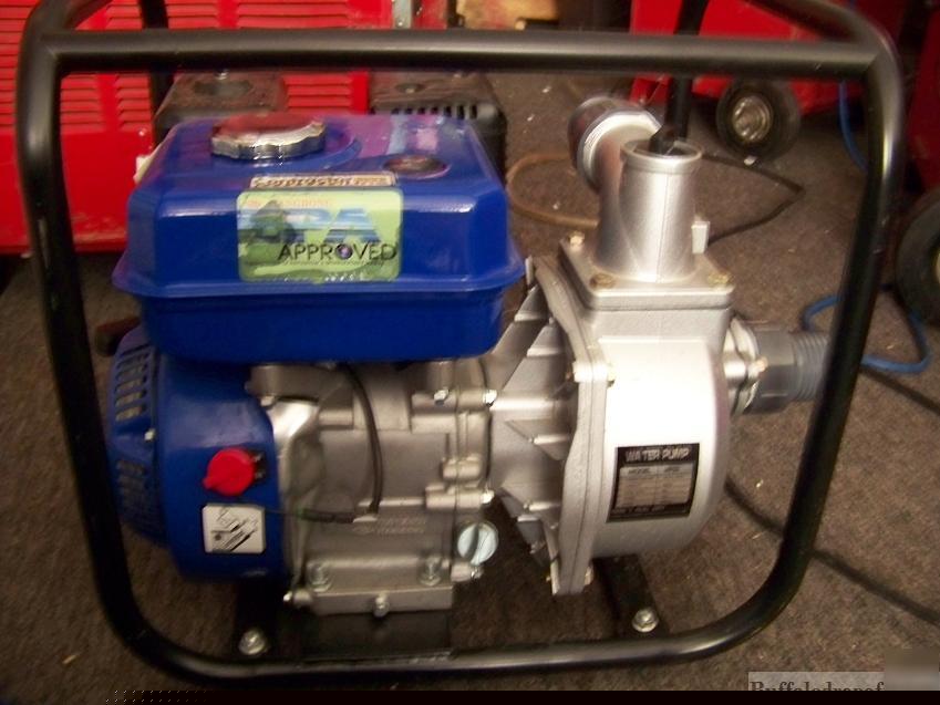 Water pump WP20 jiangdong 5.5 hp JF168 gasoline engine