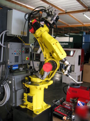 Fanuc 6 axis robotic arc mate cnc welder 100I