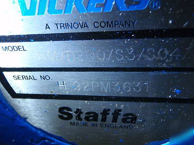 New staffa HMB200 hydraulic motor- 