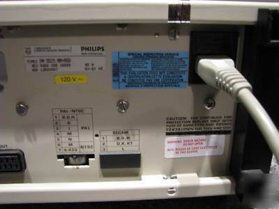 Philips PM5515 color tv pattern rf generator y/c & rgb