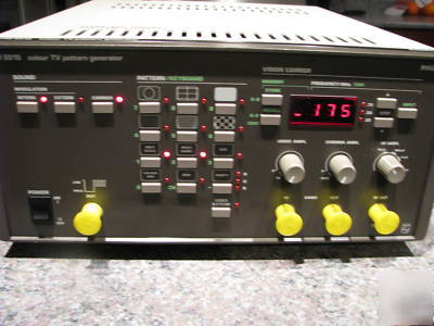 Philips PM5515 color tv pattern rf generator y/c & rgb