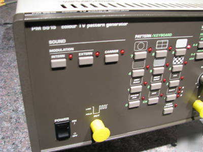 Philips PM5515 color tv pattern rf generator y/c & rgb