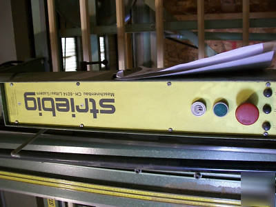 Striebig standard 6220A wall panel saw