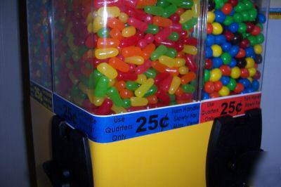 U turn vending machine 25 cent labels